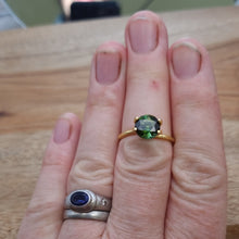 Load image into Gallery viewer, #197 Tourmaline Verdelite brilliant 2.1cts 8mm calilbrated