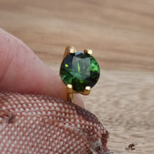 Load image into Gallery viewer, #197 Tourmaline Verdelite brilliant 2.1cts 8mm calilbrated