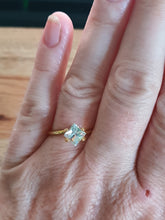 Load image into Gallery viewer, #6 Aquamarine Square 1.0ct