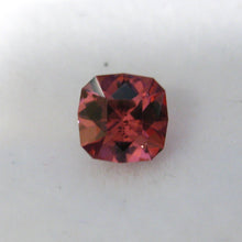 Load image into Gallery viewer, #143 Peach Pink Spinel Square calibrated Cushion 0.6cts