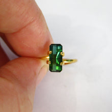 Load image into Gallery viewer, #129 Blue-Green bicolour tourmaline 1.35cts