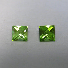 Load image into Gallery viewer, #153 Peridot Pair French Cut 0.55cts each