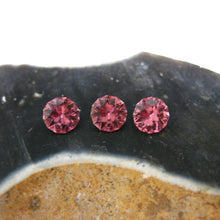 Load image into Gallery viewer, #142 Peach pink brilliant spinel set 0.5cts each