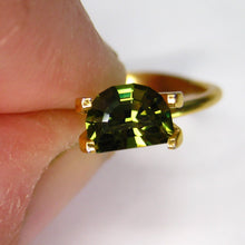 Load image into Gallery viewer, #168 Australian Sapphire D shaped custom cut 1.45cts