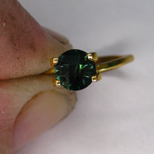 Load image into Gallery viewer, #178 Australian Sapphire Checkerboard Round 1.5cts