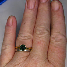 Load image into Gallery viewer, #178 Australian Sapphire Checkerboard Round 1.5cts