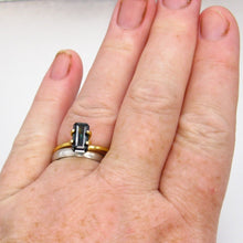 Load image into Gallery viewer, #182 Aussie Sapphire emerald cut 2.45cts