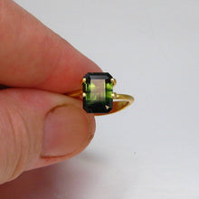 Load image into Gallery viewer, #183,193 Australian Sapphires emerald cut pair 3.1cts, 3.25cts