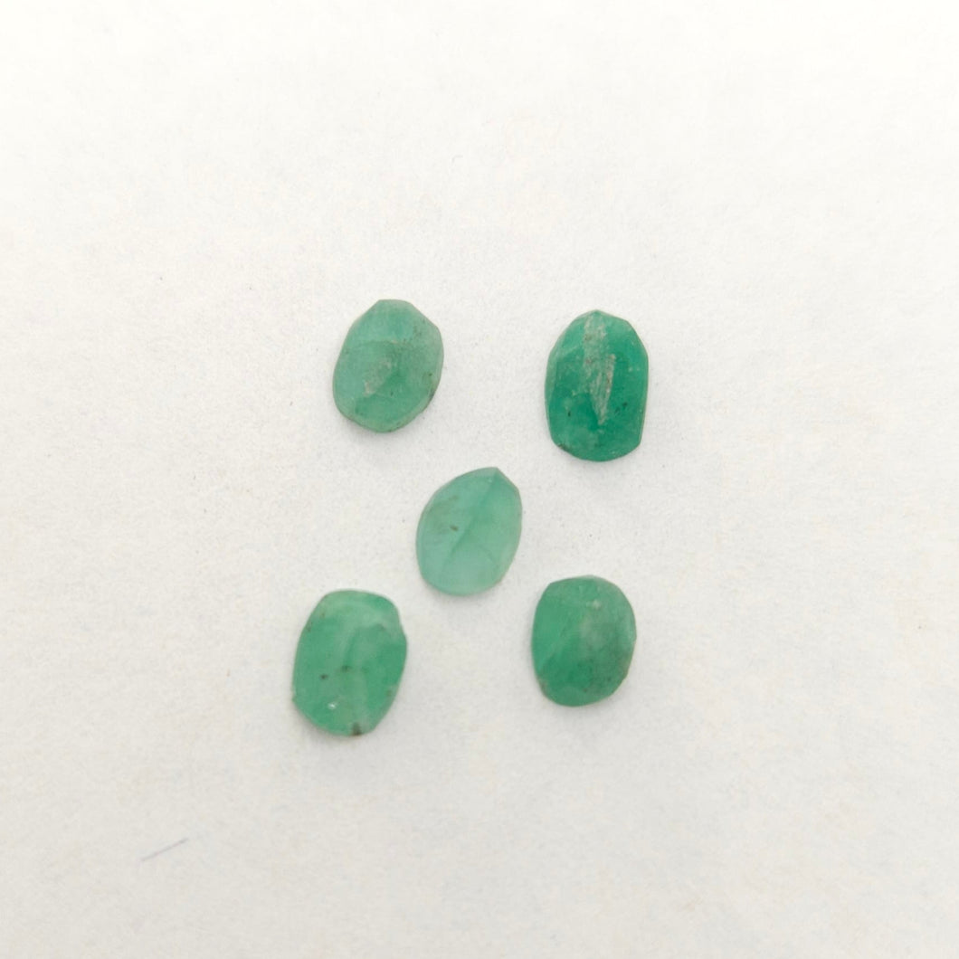 R658 Columbian Emerald preform parcel 2cts