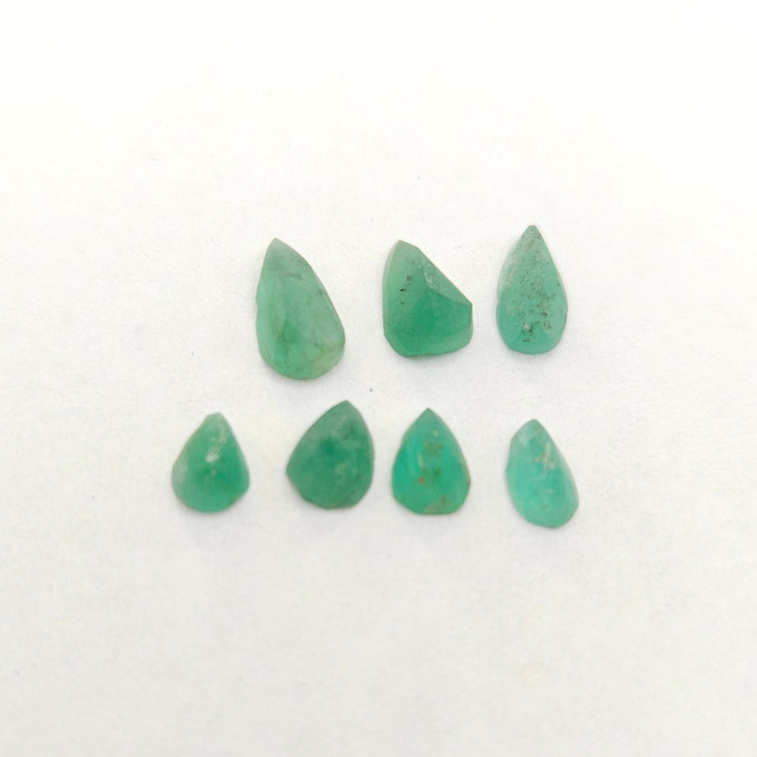 R659 Columbian Emerald preform parcel 2.7cts
