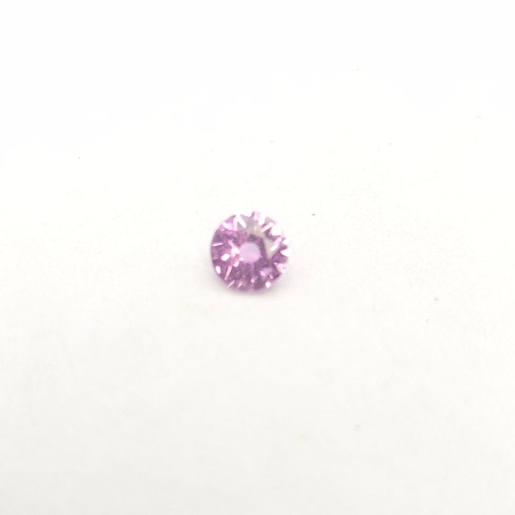#185 Pink Sapphire 0.5cts, 5mm calibrated