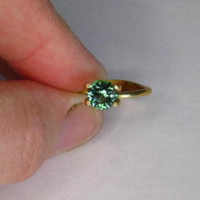 Load image into Gallery viewer, #126 Teal Verdelite Tourmaline Brilliant 1.0ct
